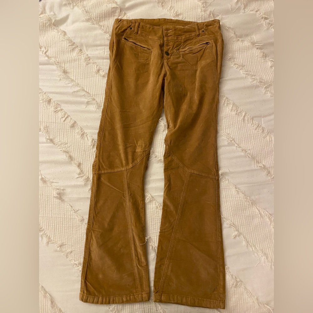 Free People woman’s velvet pants size 10